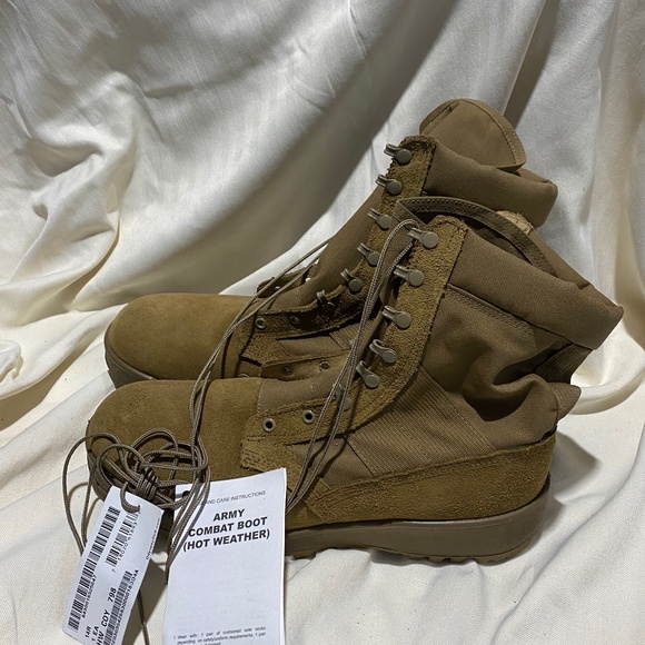 Army Hot Weather Coyote Combat Boots main image 5